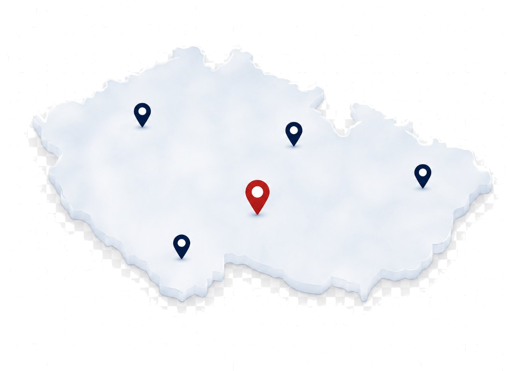 Mapa České republiky